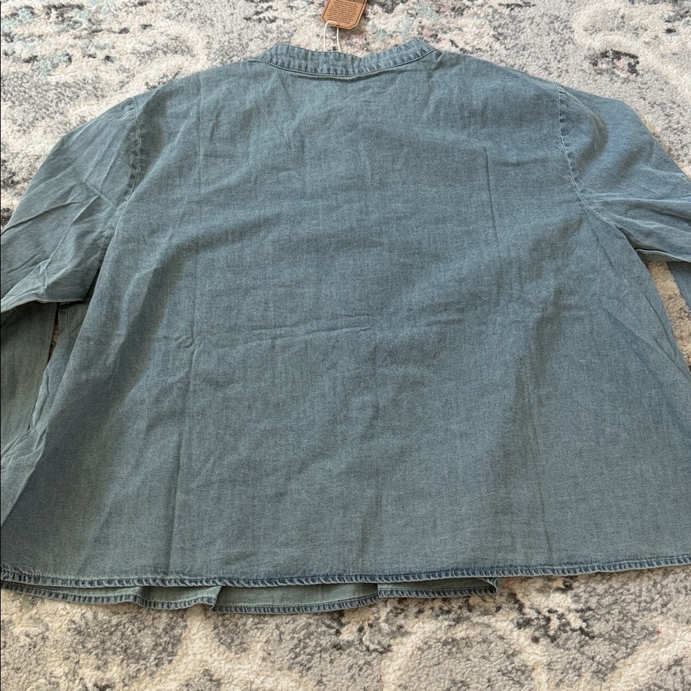 Natural Life Denim Top - Picture 9 of 9